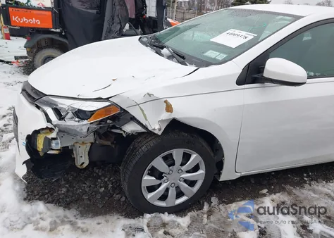 2016 Toyota Corolla Le из США, поврежденный, VIN 2T1BURHE4GC570505